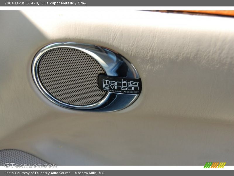 Blue Vapor Metallic / Gray 2004 Lexus LX 470