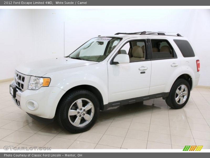 White Suede / Camel 2012 Ford Escape Limited 4WD