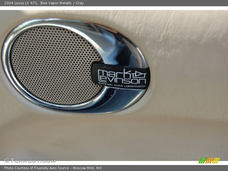 Blue Vapor Metallic / Gray 2004 Lexus LX 470