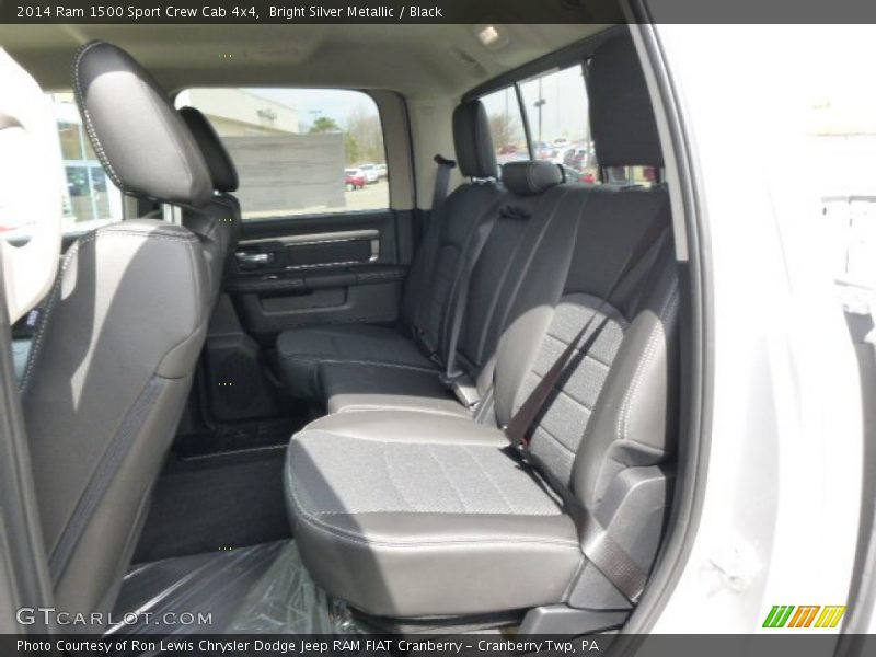 Bright Silver Metallic / Black 2014 Ram 1500 Sport Crew Cab 4x4