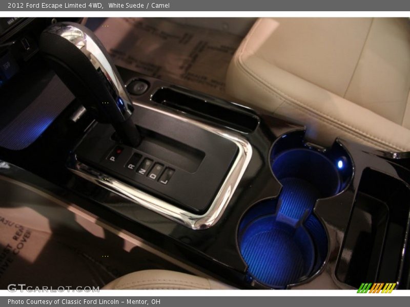 White Suede / Camel 2012 Ford Escape Limited 4WD