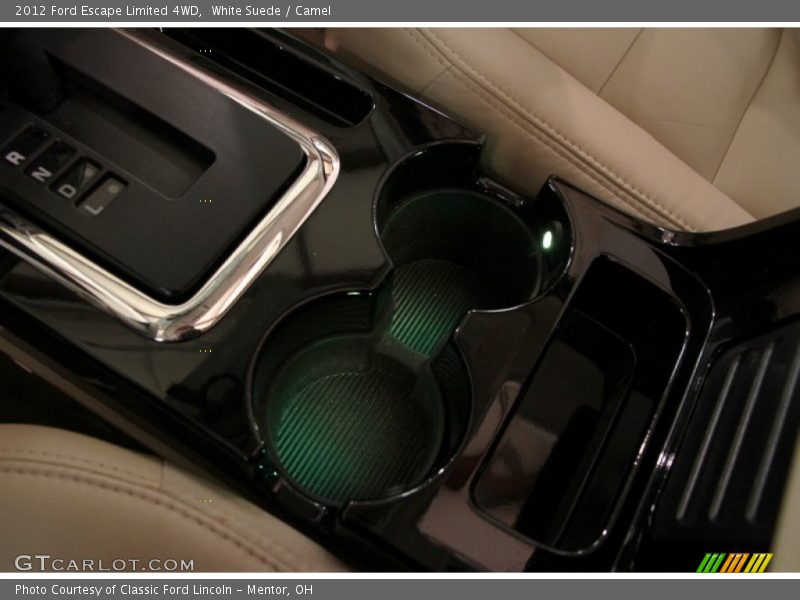 White Suede / Camel 2012 Ford Escape Limited 4WD