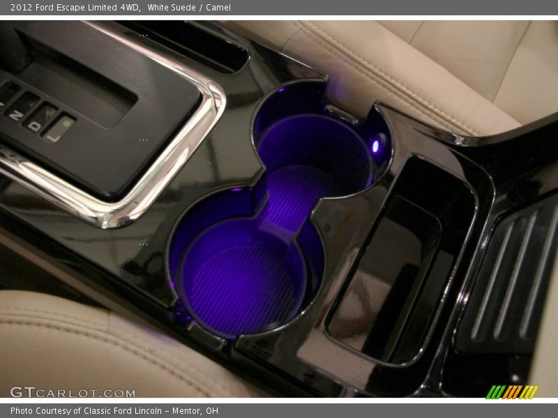 White Suede / Camel 2012 Ford Escape Limited 4WD