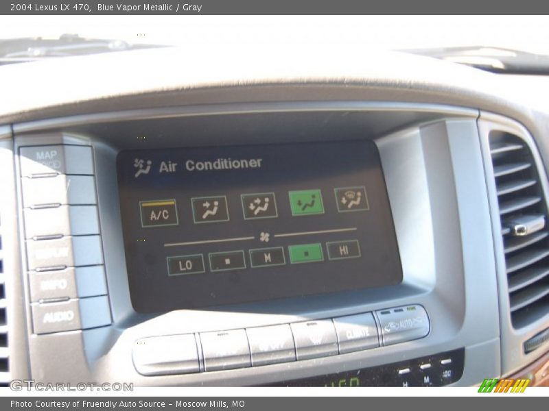 Blue Vapor Metallic / Gray 2004 Lexus LX 470