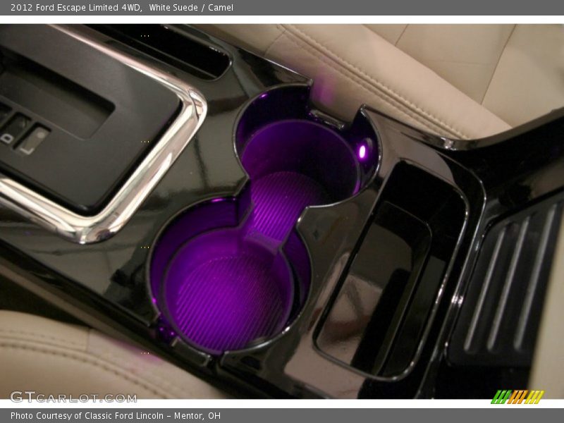 White Suede / Camel 2012 Ford Escape Limited 4WD