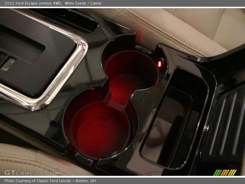 White Suede / Camel 2012 Ford Escape Limited 4WD