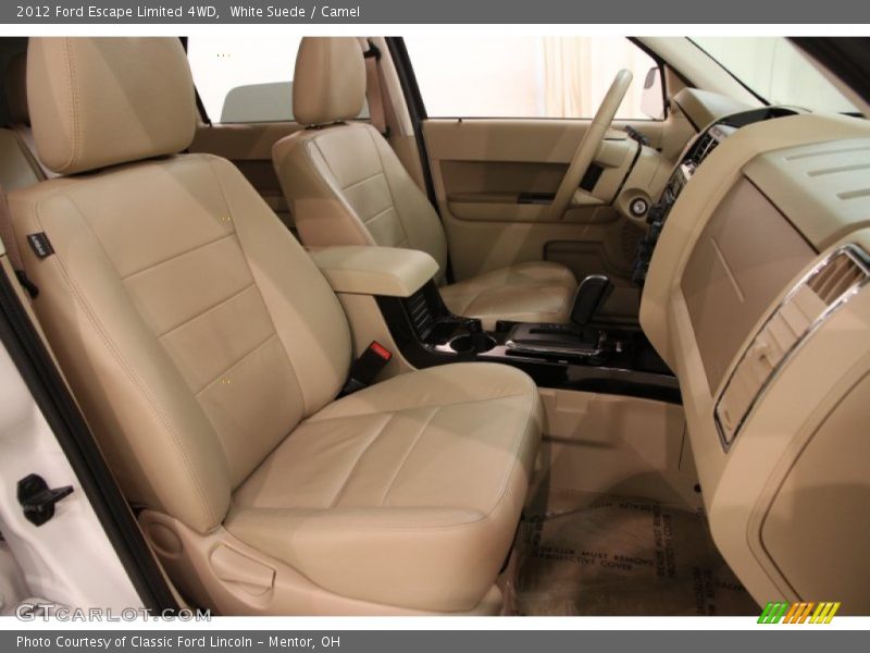 White Suede / Camel 2012 Ford Escape Limited 4WD