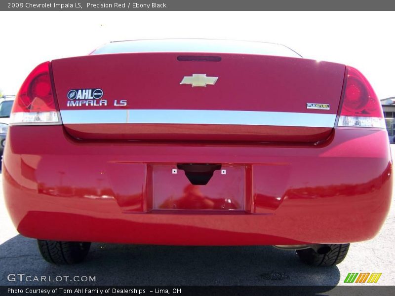 Precision Red / Ebony Black 2008 Chevrolet Impala LS