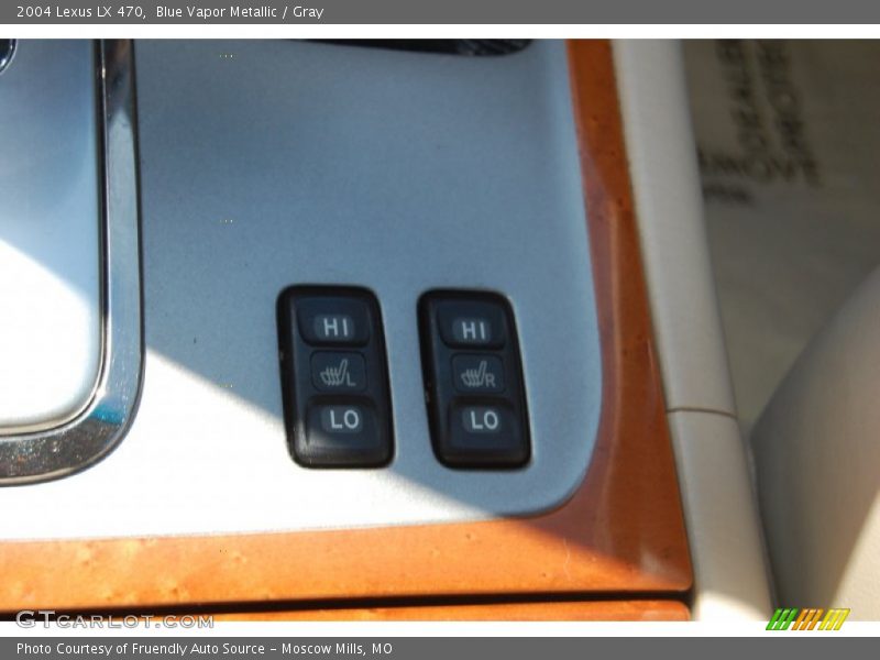Blue Vapor Metallic / Gray 2004 Lexus LX 470