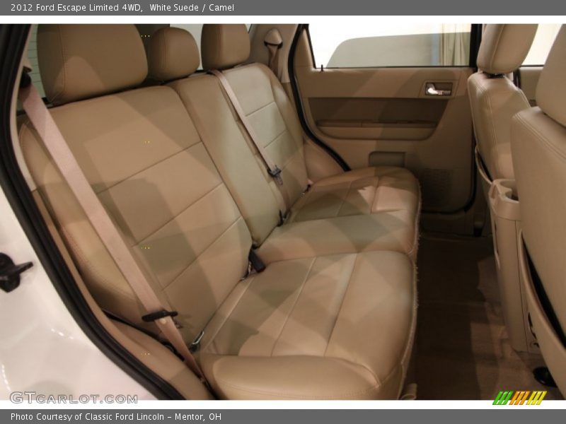 White Suede / Camel 2012 Ford Escape Limited 4WD