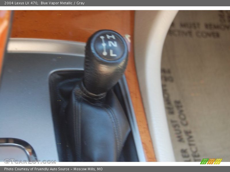 Blue Vapor Metallic / Gray 2004 Lexus LX 470