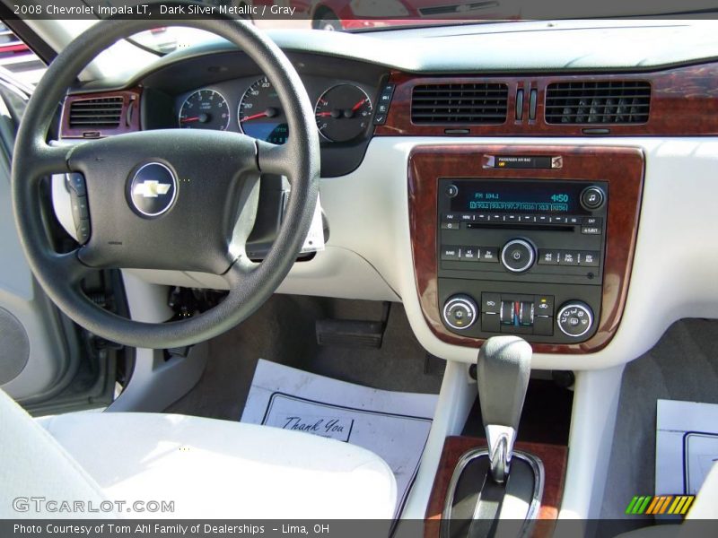 Dark Silver Metallic / Gray 2008 Chevrolet Impala LT