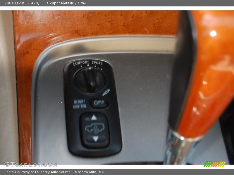 Blue Vapor Metallic / Gray 2004 Lexus LX 470