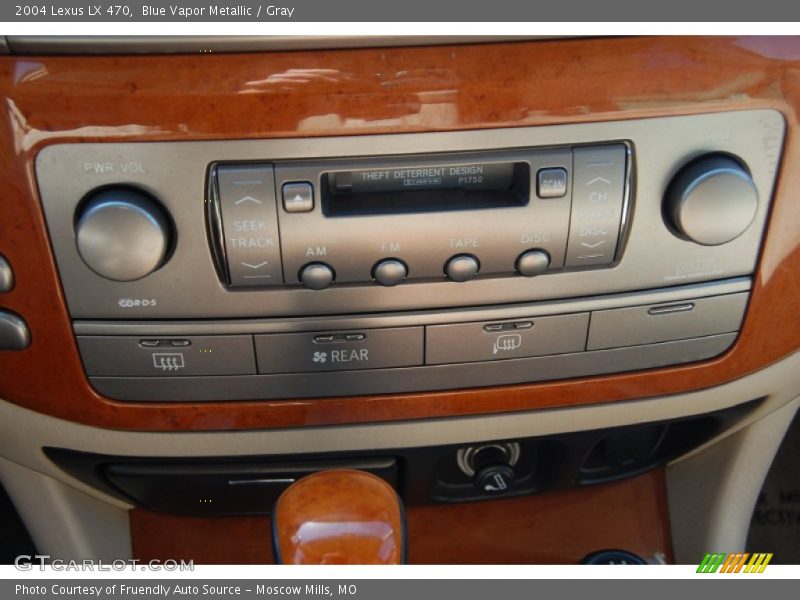 Blue Vapor Metallic / Gray 2004 Lexus LX 470