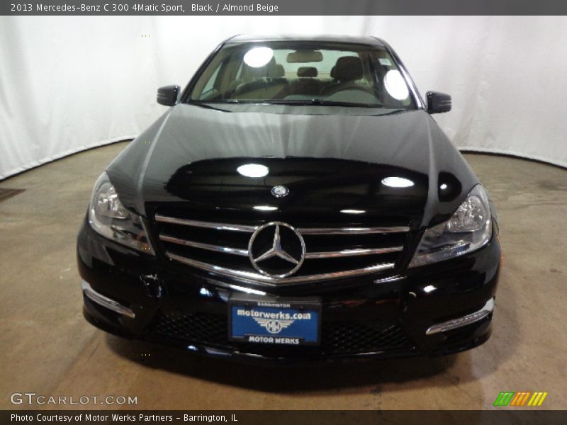 Black / Almond Beige 2013 Mercedes-Benz C 300 4Matic Sport