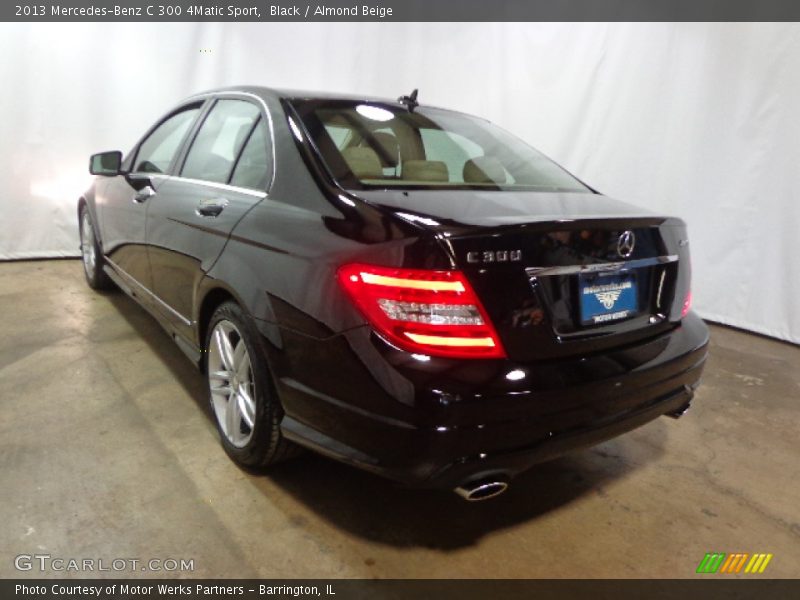 Black / Almond Beige 2013 Mercedes-Benz C 300 4Matic Sport