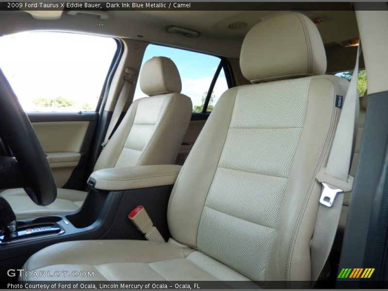 Front Seat of 2009 Taurus X Eddie Bauer