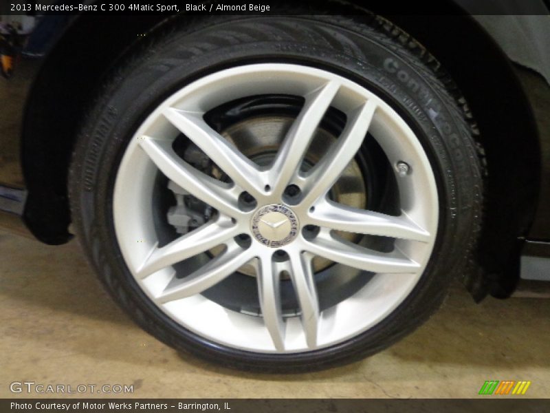 Black / Almond Beige 2013 Mercedes-Benz C 300 4Matic Sport