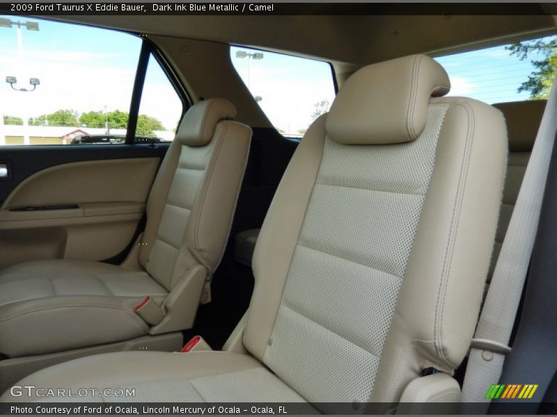 Dark Ink Blue Metallic / Camel 2009 Ford Taurus X Eddie Bauer