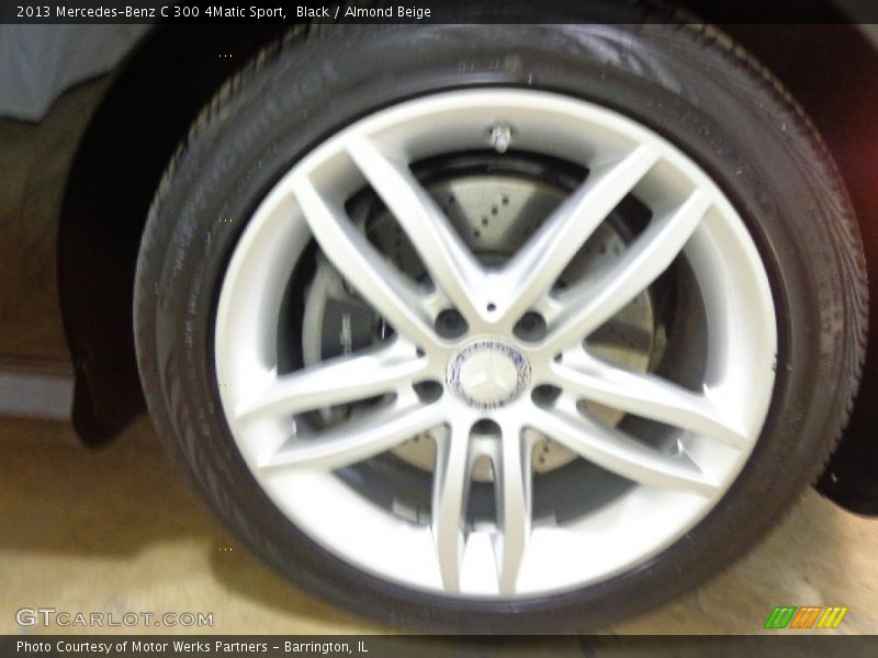 Black / Almond Beige 2013 Mercedes-Benz C 300 4Matic Sport
