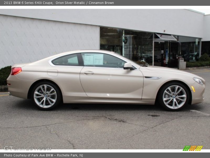  2013 6 Series 640i Coupe Orion Silver Metallic