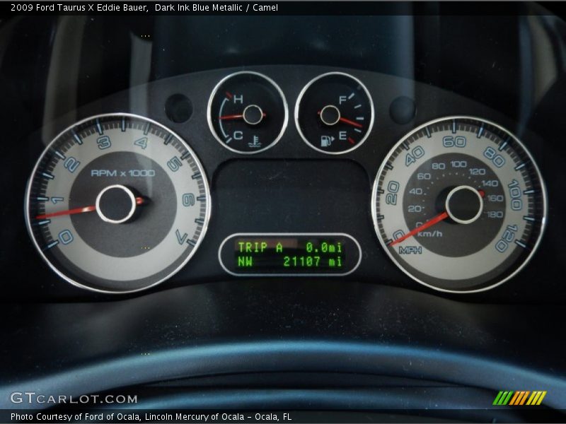 2009 Taurus X Eddie Bauer Eddie Bauer Gauges