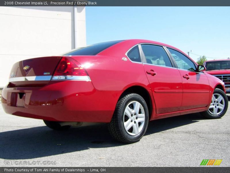 Precision Red / Ebony Black 2008 Chevrolet Impala LS