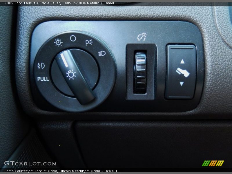 Controls of 2009 Taurus X Eddie Bauer