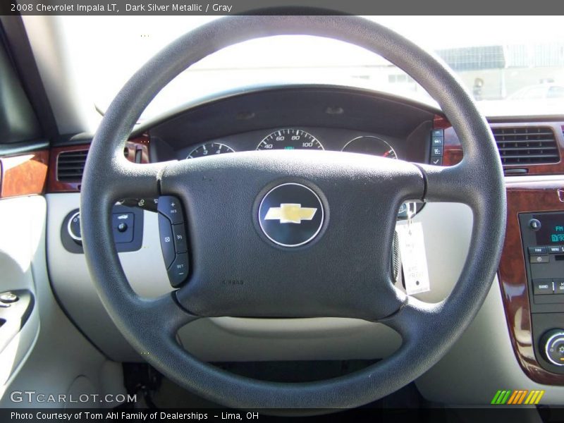 Dark Silver Metallic / Gray 2008 Chevrolet Impala LT