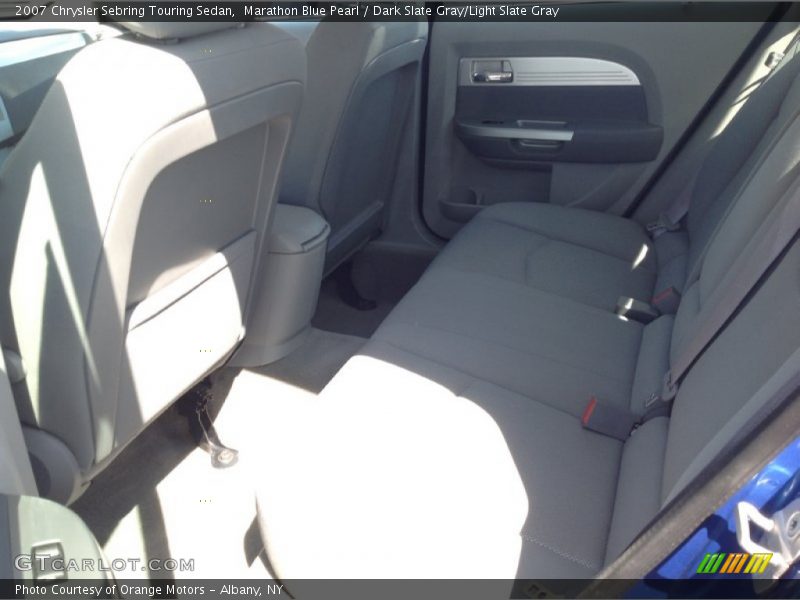Marathon Blue Pearl / Dark Slate Gray/Light Slate Gray 2007 Chrysler Sebring Touring Sedan