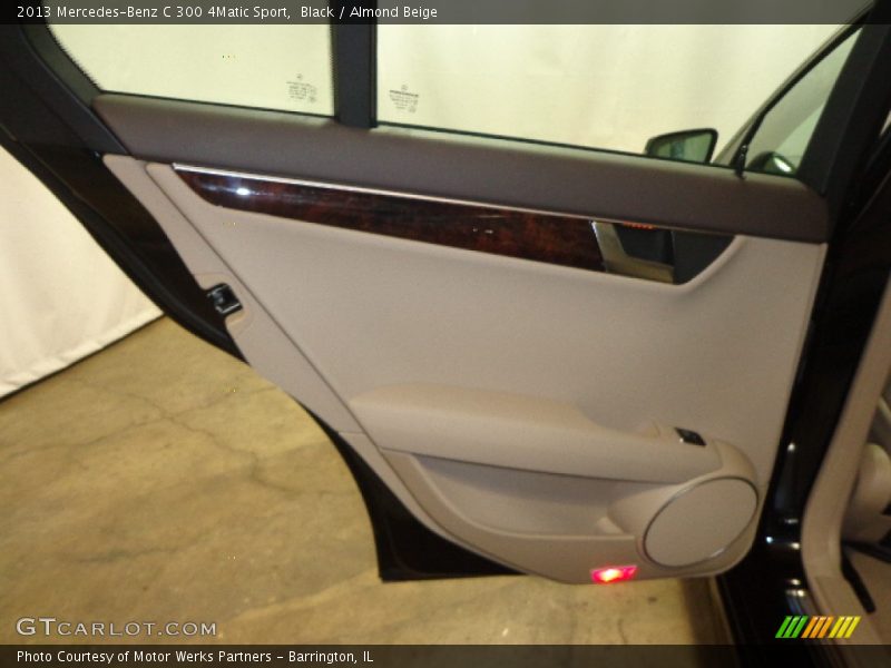 Black / Almond Beige 2013 Mercedes-Benz C 300 4Matic Sport