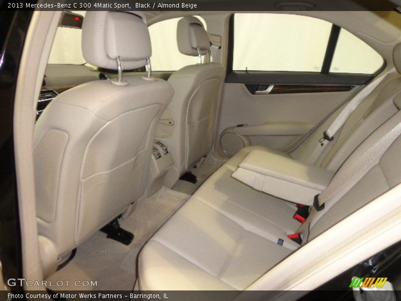 Black / Almond Beige 2013 Mercedes-Benz C 300 4Matic Sport