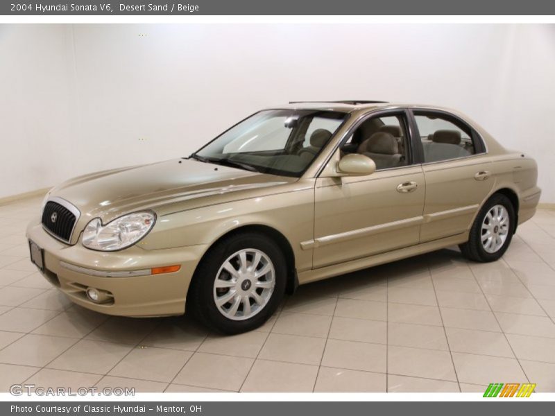 Front 3/4 View of 2004 Sonata V6