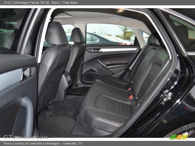 Black / Titan Black 2012 Volkswagen Passat TDI SE