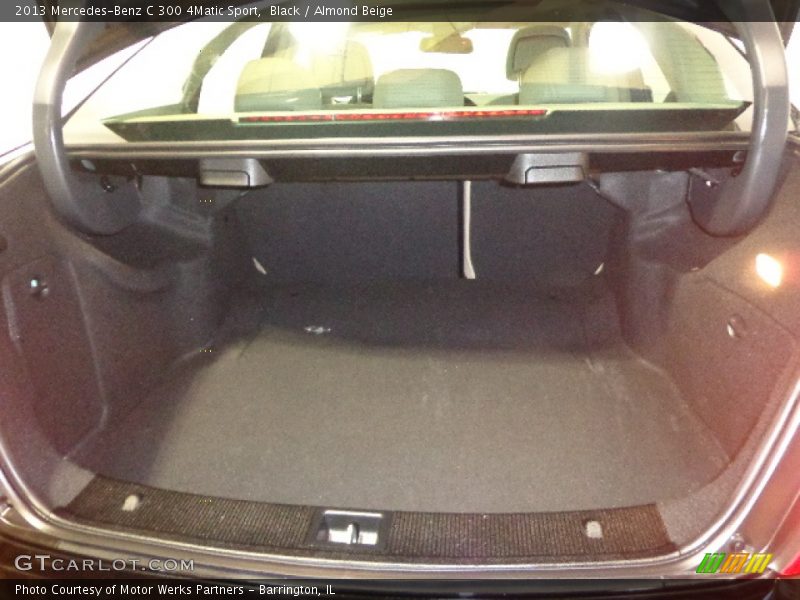 Black / Almond Beige 2013 Mercedes-Benz C 300 4Matic Sport