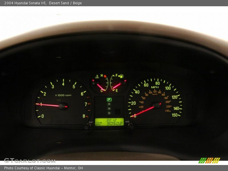 Desert Sand / Beige 2004 Hyundai Sonata V6