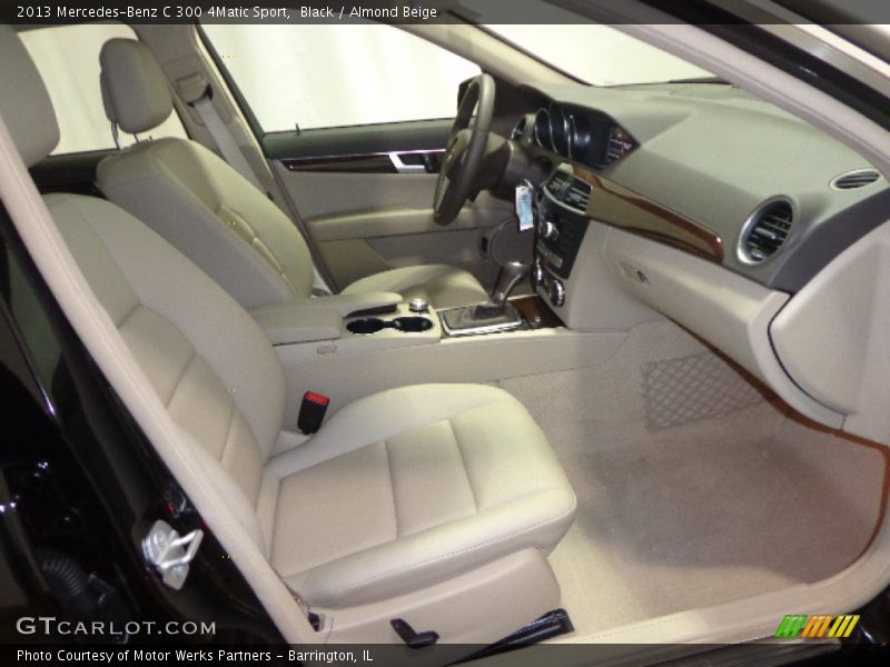 Black / Almond Beige 2013 Mercedes-Benz C 300 4Matic Sport