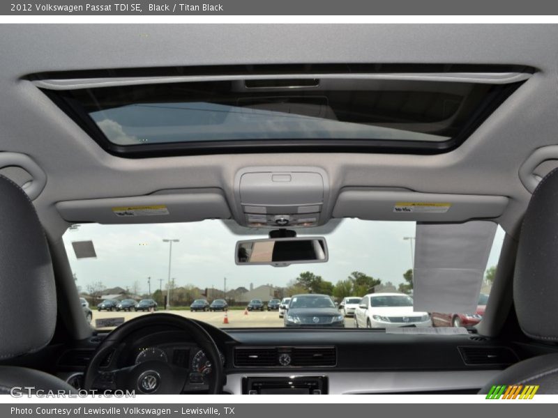 Black / Titan Black 2012 Volkswagen Passat TDI SE