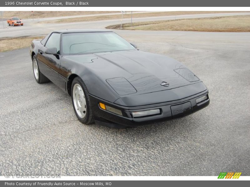 Black / Black 1996 Chevrolet Corvette Coupe