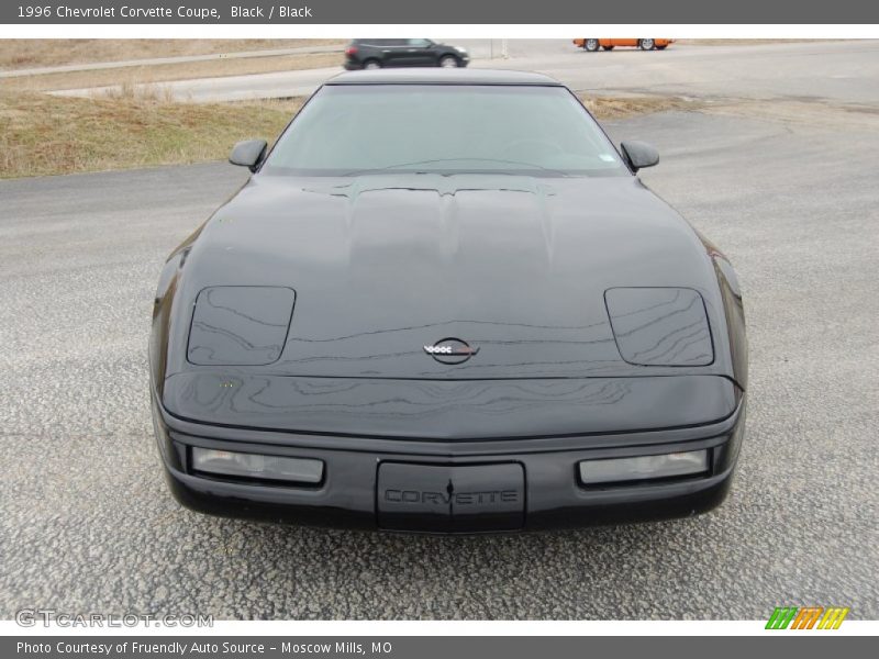 Black / Black 1996 Chevrolet Corvette Coupe