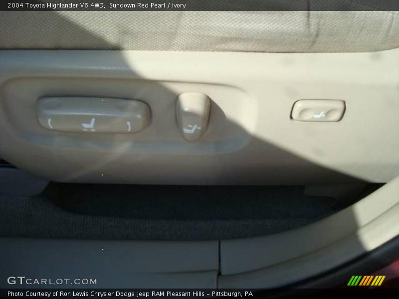 Sundown Red Pearl / Ivory 2004 Toyota Highlander V6 4WD