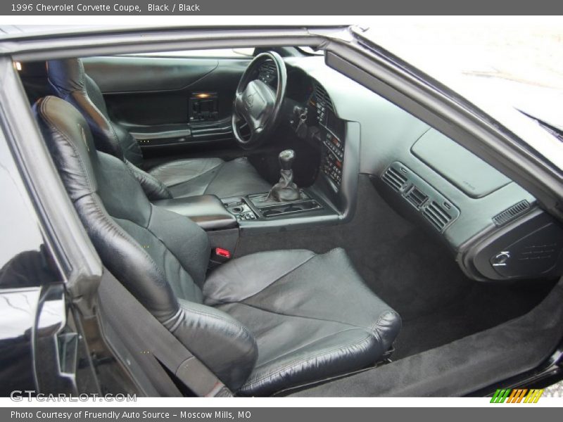  1996 Corvette Coupe Black Interior