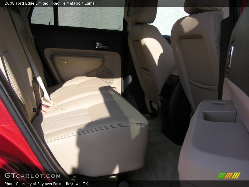 Redfire Metallic / Camel 2008 Ford Edge Limited
