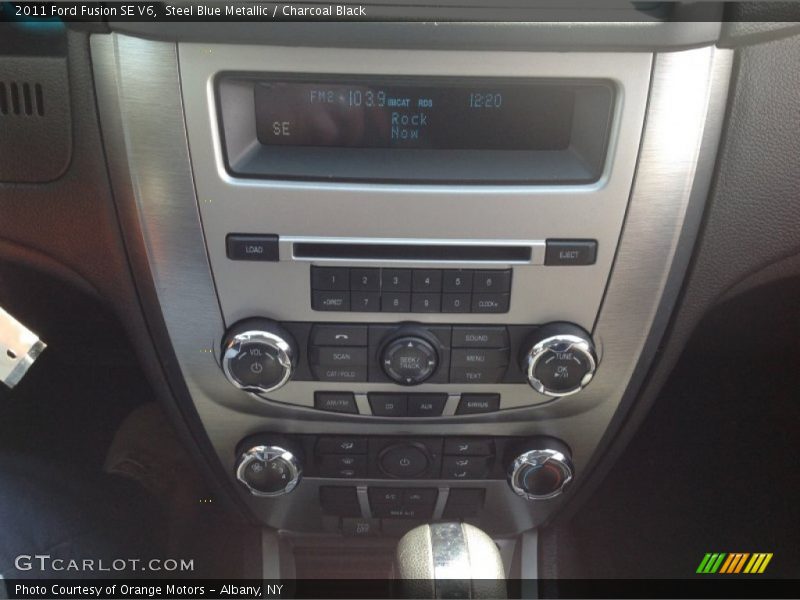 Steel Blue Metallic / Charcoal Black 2011 Ford Fusion SE V6