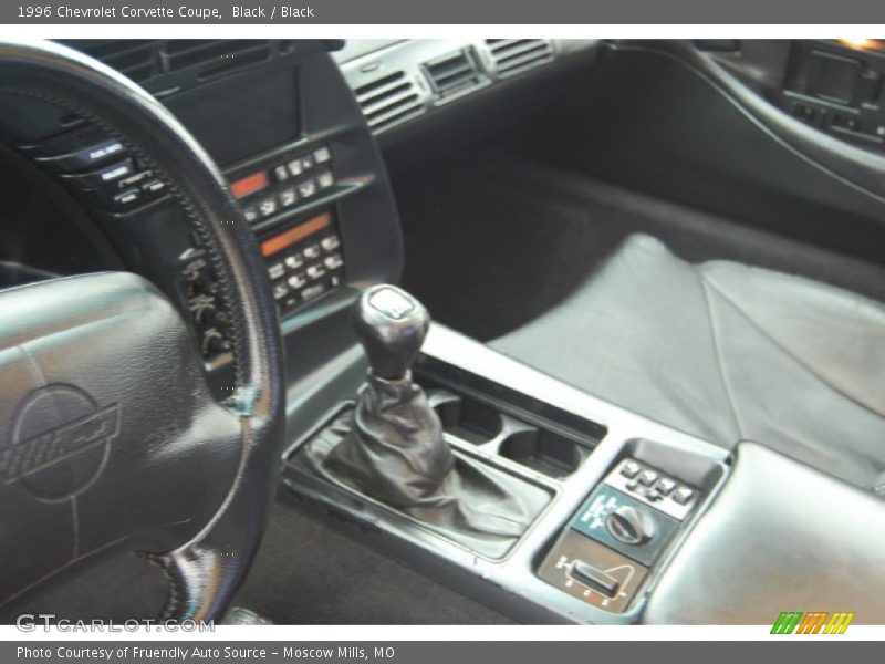 Black / Black 1996 Chevrolet Corvette Coupe