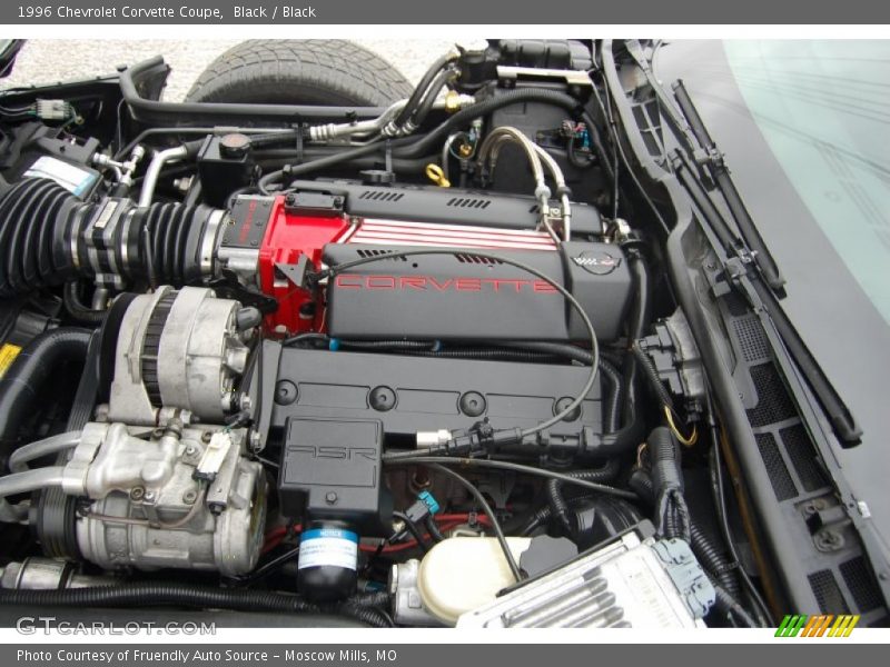  1996 Corvette Coupe Engine - 5.7 Liter OHV 16-Valve LT1 V8