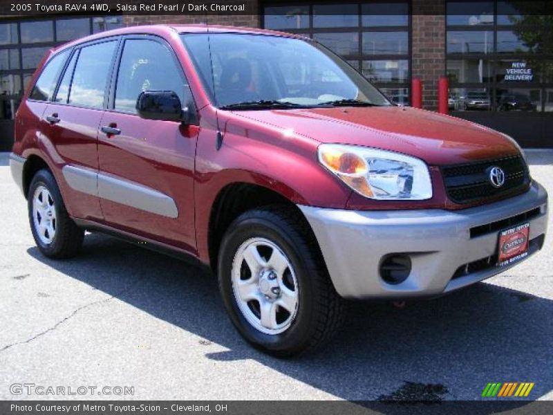 Salsa Red Pearl / Dark Charcoal 2005 Toyota RAV4 4WD