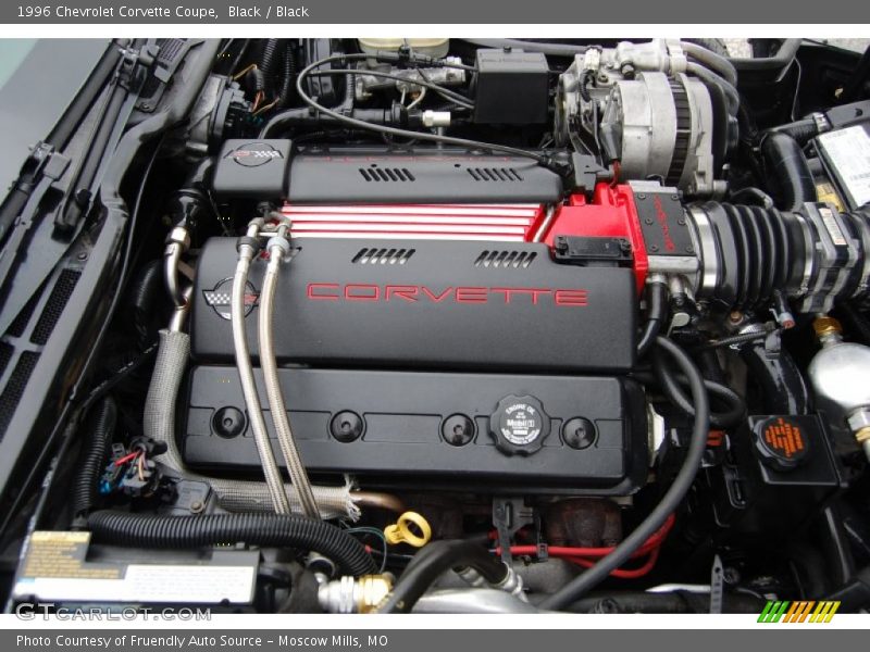  1996 Corvette Coupe Engine - 5.7 Liter OHV 16-Valve LT1 V8