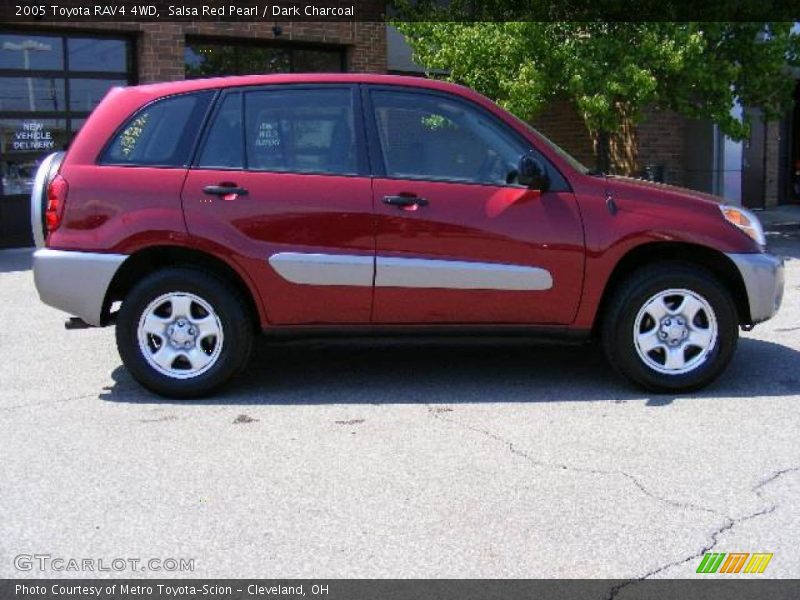 Salsa Red Pearl / Dark Charcoal 2005 Toyota RAV4 4WD