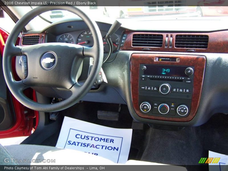 Precision Red / Ebony Black 2008 Chevrolet Impala LS